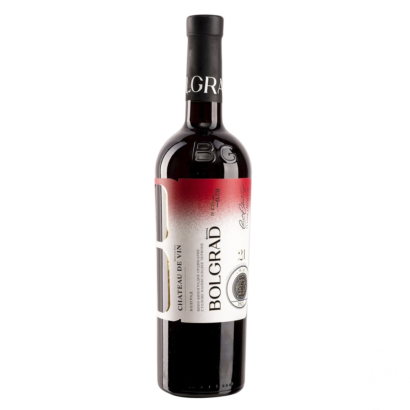 

Вино Bolgrad Chateau de vin красное полусладкое 13% 0,75л