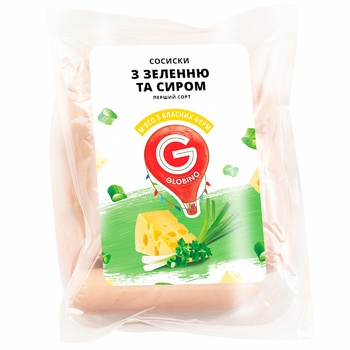 Globino Sausages with Greens and Cheese First Grade - buy, prices for Auchan - photo 3