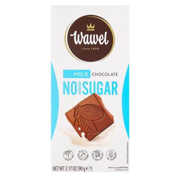 Шоколад молочный Wawel без сахара 90г - купить, цены на NOVUS - фото 1