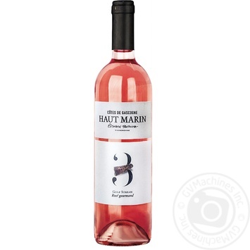 Haut Marin Elisabeth Bouchon Rose Semidry Wine 12% 0.75l - buy, prices for ULTRAMARKET - photo 1