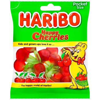 Цукерки Haribo Happy Cherries желейні 80г - купити, ціни на Епіцентр FOOD - фото 1