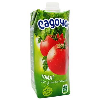 Sadochok Tomato Juice with Salt 0.5l - buy, prices for Torba - photo 2