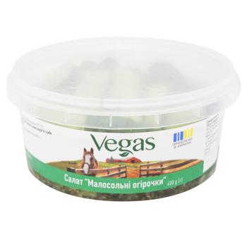 Vegas Sliced Lightly Salted ​​Cucumbers 400g - buy, prices for Auchan - photo 1