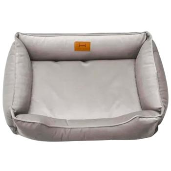 Лежак Harley and Cho Dreamer Velour Gray 60х45см серый - купить, цены на MasterZoo - фото 5