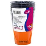 TCM Graphite Paper Cup 5pcs 340ml