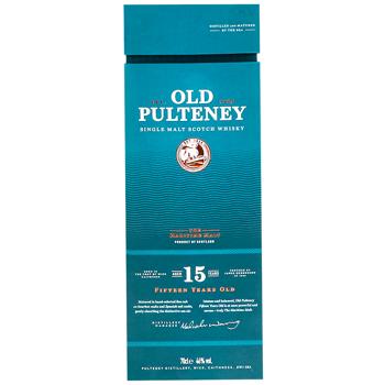 Віскі Old Pulteney 15 0.7 л - купить, цены на WINETIME - фото 4