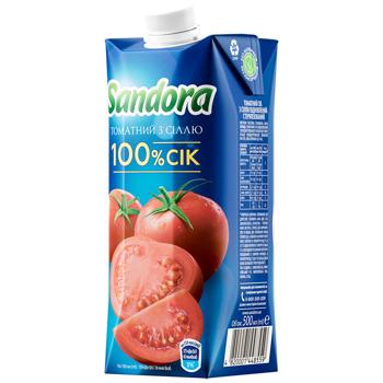Sandora Tomato Juice with Salt 0.5l - buy, prices for Grono - photo 1