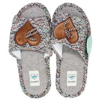 Zed Women's Room Slippers Heart in Assortment s.36-41 - buy, prices for EKO Market - photo 2