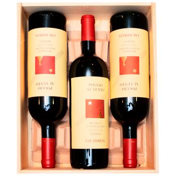 Col d’Orcia Poggio Al Vento Brunello di Montalcino Riserva Vert Pack 2004, 2008, 2012 Red Dry Wine Set 14-14.5% 3pcs x 0.75l - buy, prices for WINETIME - photo 3