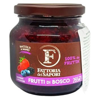 Jam Fattoria dei sapori 265g Italy - buy, prices for COSMOS - photo 1