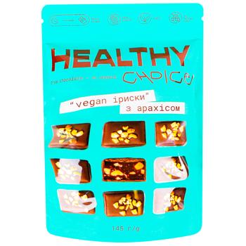 Healthy Choice Toffee Candies with Peanuts 145g