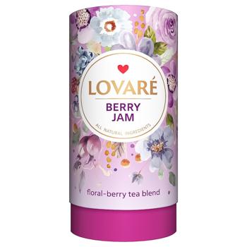 Бленд цветочно-ягодного чая Lovare Ягодный джем 80г