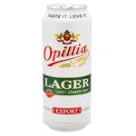 Пиво Opillia Lager Export світле 4,4% 0,5л
