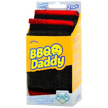 Губка-скрабер Scrub Daddy BBQ металізована 2шт - купити, ціни на WINETIME - фото 1