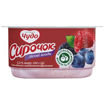 Десерт творожный Чудо Лесные ягоды 5% 100г - купить, цены на Чудо Маркет - фото 2