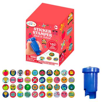 Let's Craft Back to School Creative Set with Stickers