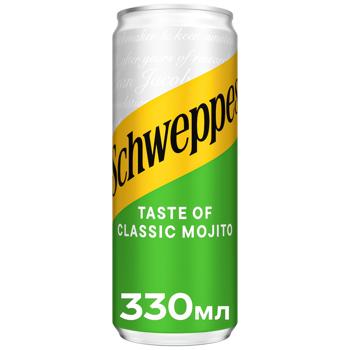 Schweppes Classic Mojito Carbonated Drink 0.33l - buy, prices for Ideal - photo 1
