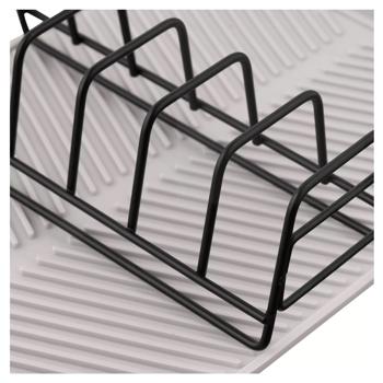 Сушилка для посуды Ardesto Minimalism коврик 39*25*8см - купить, цены на - фото 4