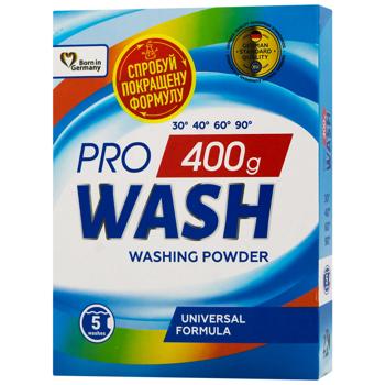 Pro Wash Universal Washing Powder 400g