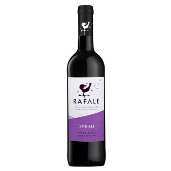 Вино Rafale Syrah Pays d'Oc IGP червоне напівсолодке 13,5% 0,75л - купити, ціни на NOVUS - фото 1