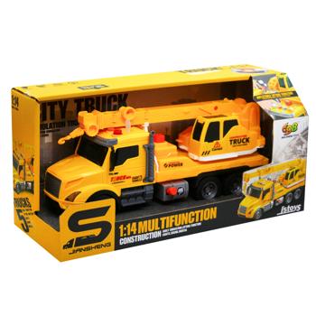 Cars S Construction Crane Toy 1:14 Yellow - buy, prices for - photo 3