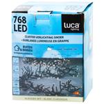 Гірлянда Luca Lighting Кластер світлодіодна 768 LED 5,6м біле світло