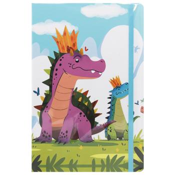 Блокнот на резинке Malevaro Dragon А5 80 листов - купить, цены на ULTRAMARKET - фото 4