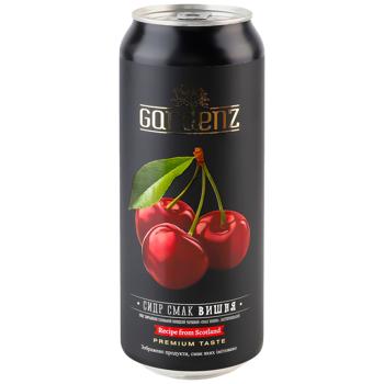 Сидр Gardenz Вишня сладкий красный 5,4% 0,5л - купить, цены на Biotus - фото 2