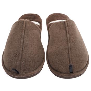 Twins 10974 HS-LUХ Brown Fur Mens Slippers s.42/43 - buy, prices for - photo 3