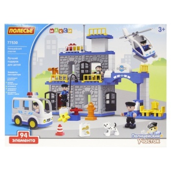 Polesie constructor Police station - buy, prices for MegaMarket - photo 1