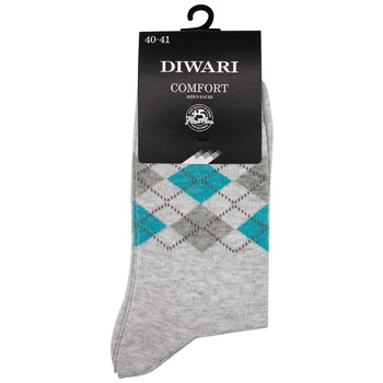 Шкарпетки чоловічі Diwari Comfort 40-41 - купити, ціни на - фото 1