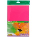 Гофрокартон ZiBi неоновый А4 6 цветов 6 листов