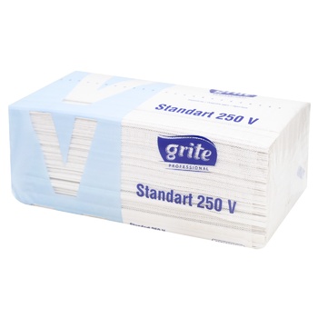 Рушники паперові Grite Standart 250 V 250лис