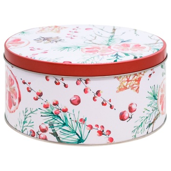 Box for cookies and fruitcakes China - buy, prices for Auchan - photo 1