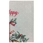 Biltex Merry Christmas Waffle Weave Towel 34x60cm