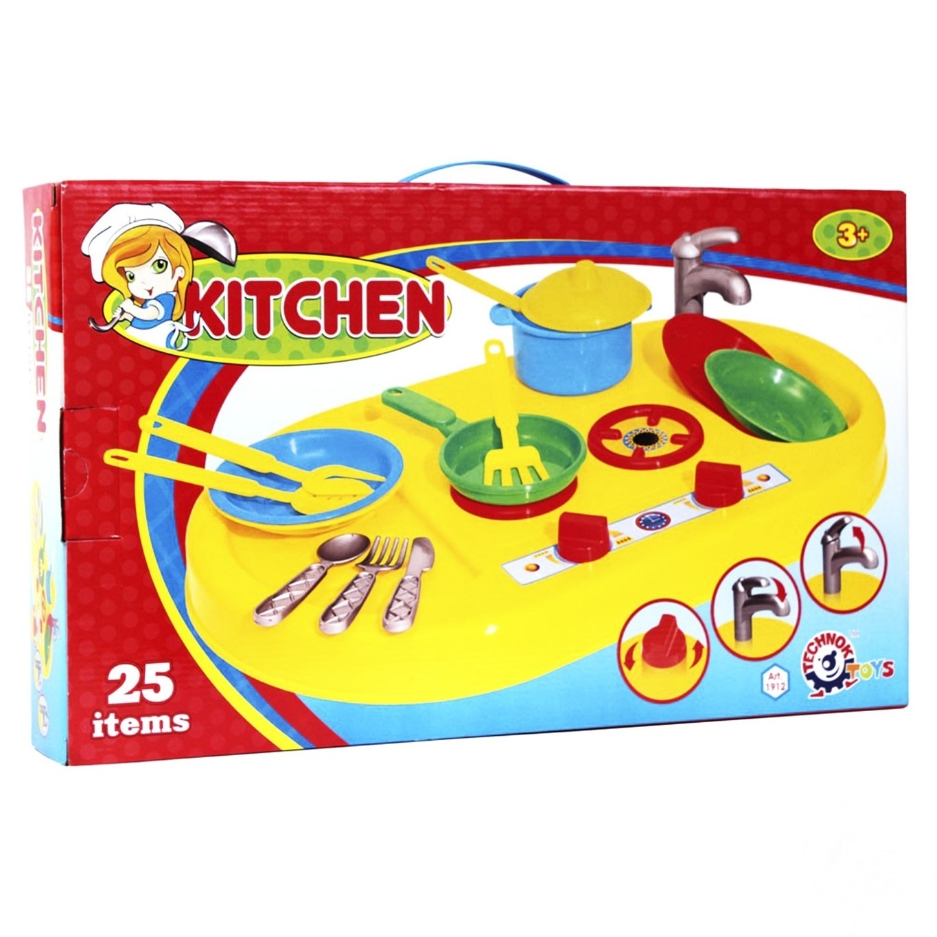 

Игровой набор Technok Кухня 25 Элементов