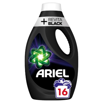 Засіб рідкий для прання Ariel Revita Black автомат 0,88л - купити, ціни на Auchan - фото 1