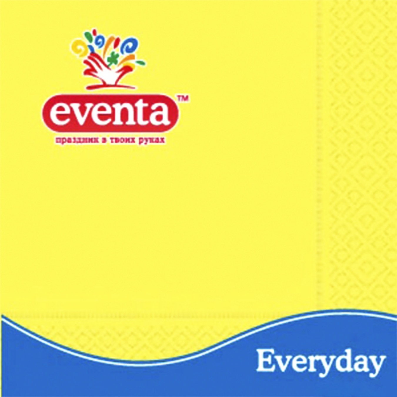 

Салфетки бумажные Eventa пастель 33*33см 20шт/уп