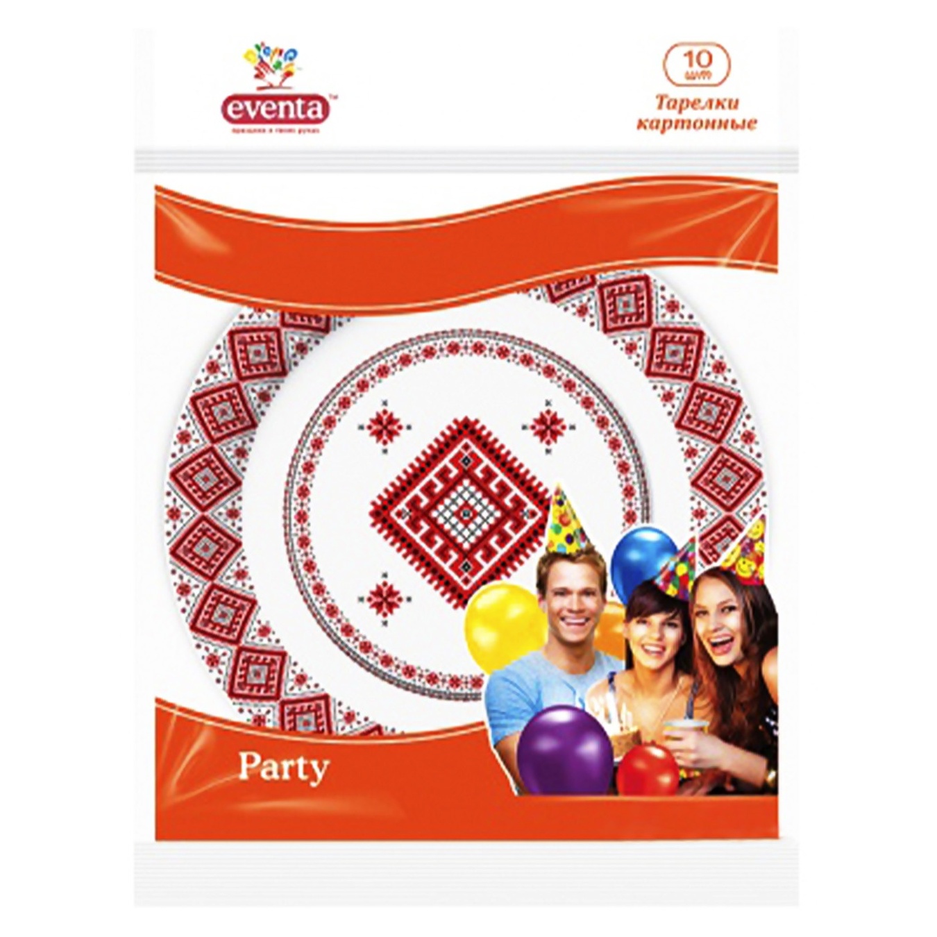 

Тарелки бумажные Eventa Party 10шт