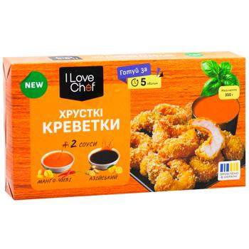 Креветки I Love Chef хрустящие с соусом манго-чили и азиатским замороженные 350г - купить, цены на КОСМОС - фото 3