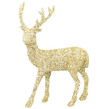 Deer Figure Gold 31cm