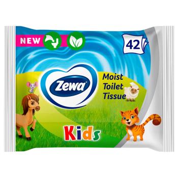 Zewa Kids Wet Toilet Paper  42pcs