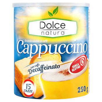 Напиток кофейный Dolce Natura Cappuccino Decaffeinato 250г - купить, цены на Чудо Маркет - фото 2