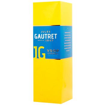 Jules Gautret VSOP Cognac 40% 0.7l - buy, prices for WINETIME - photo 2