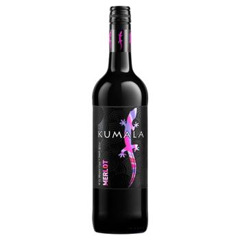 Вино Kumala Merlot красное сухое 13,5% 0,75л