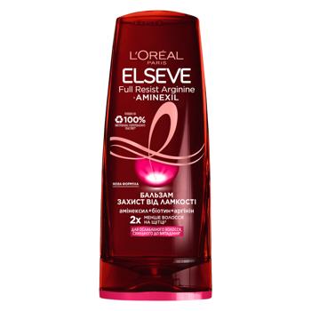 L'Oreal Paris Full Resist Arginine Balsam for weak and prone to hair loss 200ml - buy, prices for NOVUS - photo 1