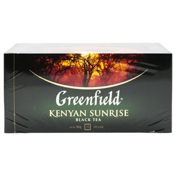 Greenfield Kenyan Sunrise Black Tea 2g*25pcs - buy, prices for MegaMarket - photo 3