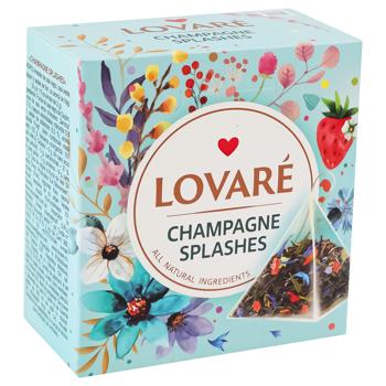Lovare Champagne Splashes Black and Green Tea 2g*15pcs - buy, prices for Ideal - photo 3