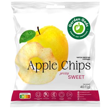 Чипсы Gadz яблочные сладкие 40г - купить, цены на Таврия В - фото 1