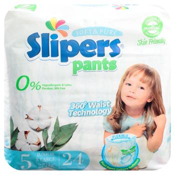 Slipers Junior 5 XL Diaper Pants 9-21kg 24pcs - buy, prices for - photo 3